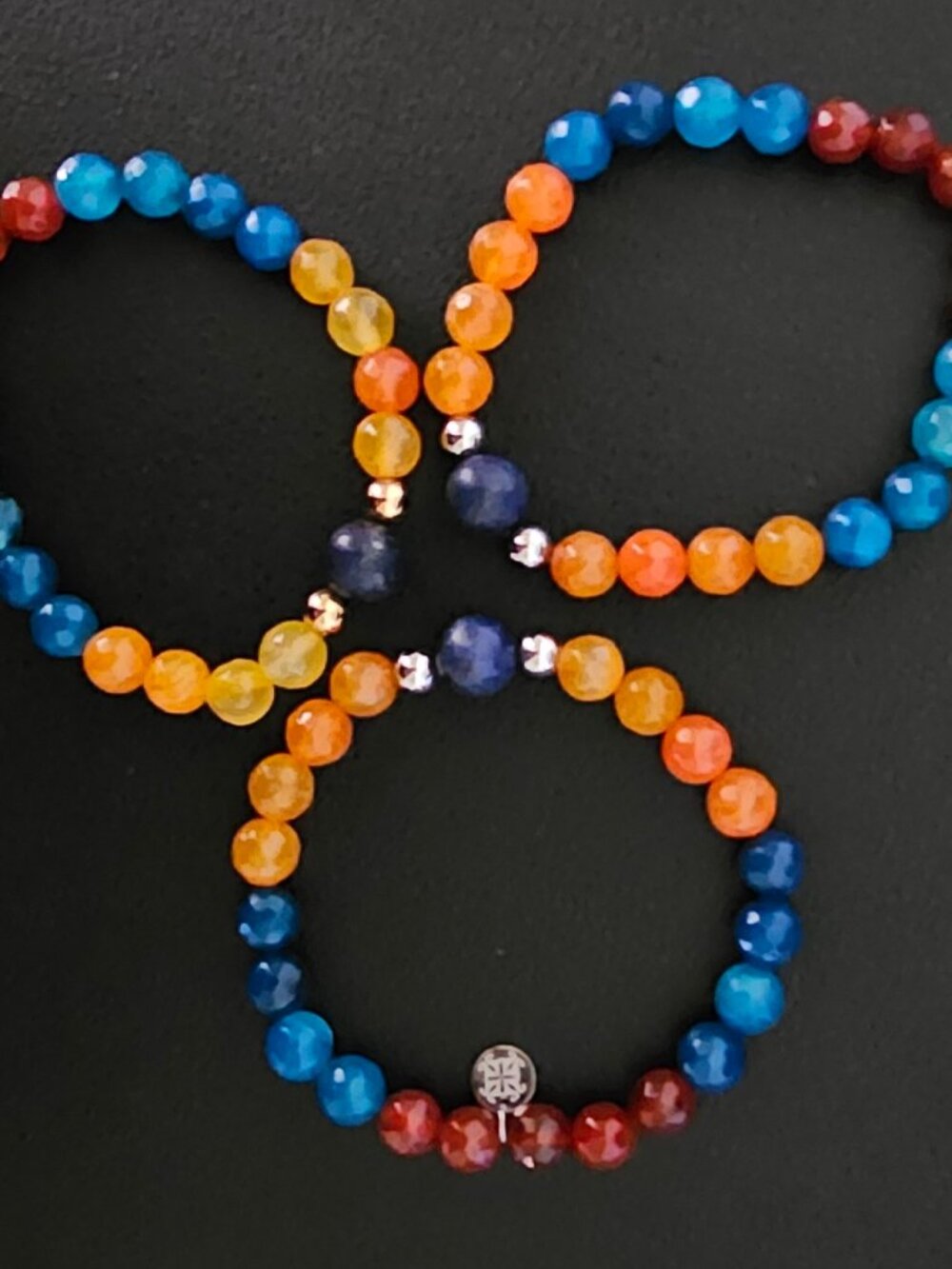 Rustic Cuff Multi-Colored Bracelet - Picture 2 of 2